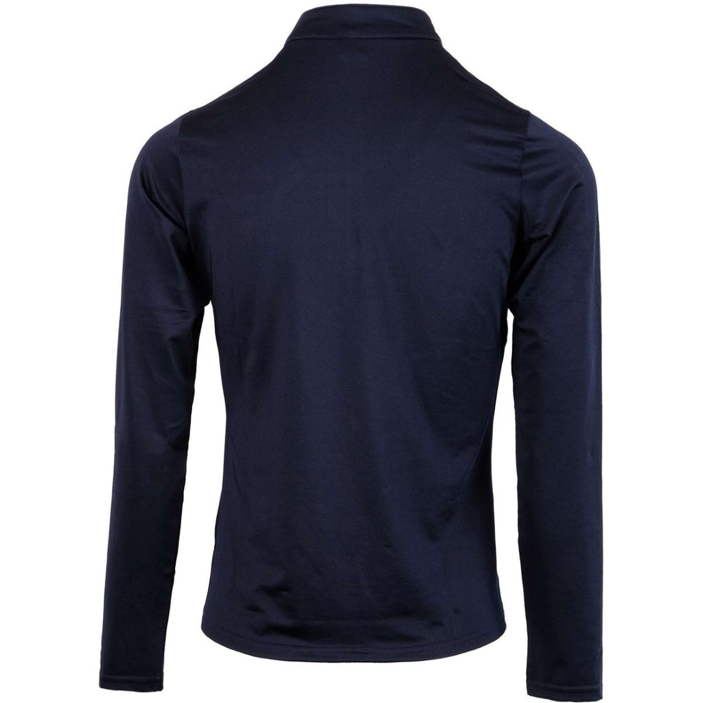 Montar Polo Everly Crystal Logo Mangas Largas Navy