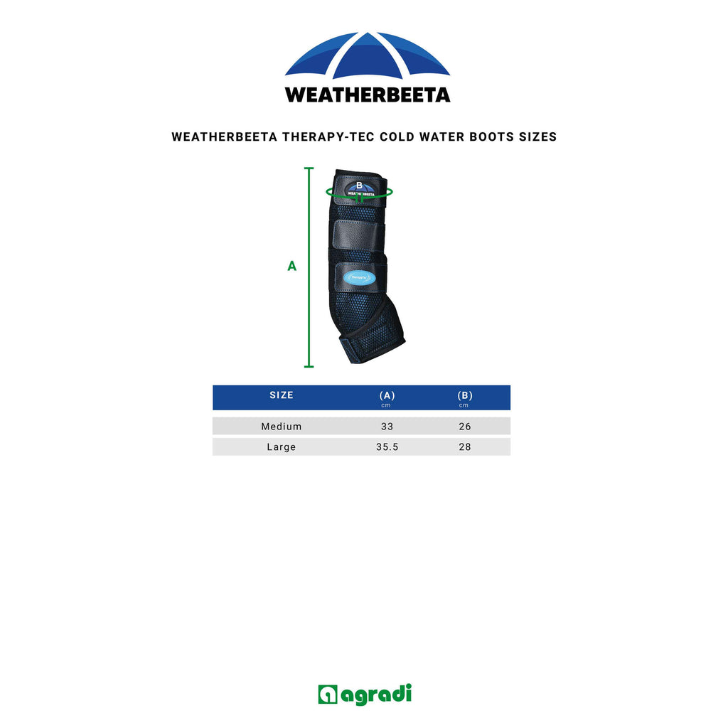 WeatherBeeta Ice Boots Therapy-Tec Cold Water Negro/Azul