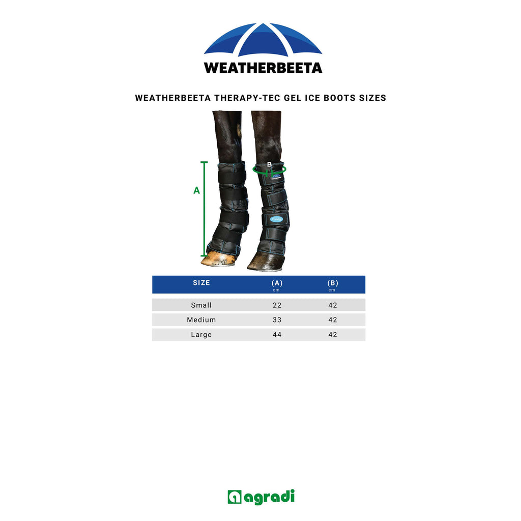 WeatherBeeta Ice Boots Therapy-Tec II Gel Negro