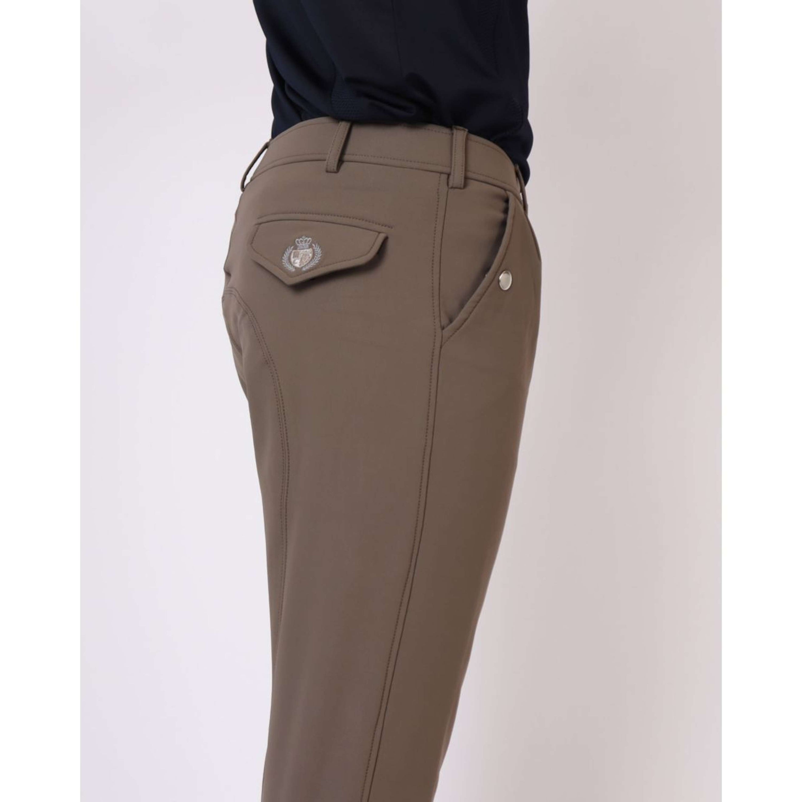 Montar Pantalón de Equitación ESS Gary Knee Grip Heren Mud