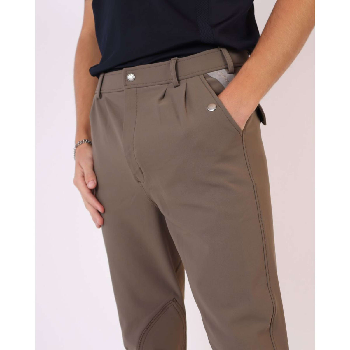 Montar Pantalón de Equitación ESS Gary Knee Grip Heren Mud