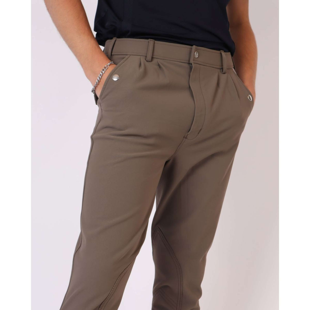 Montar Pantalón de Equitación ESS Gary Knee Grip Heren Mud