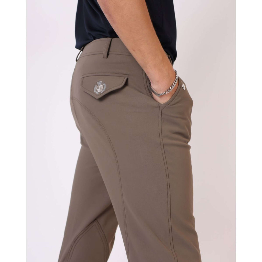 Montar Pantalón de Equitación ESS Gary Knee Grip Heren Mud