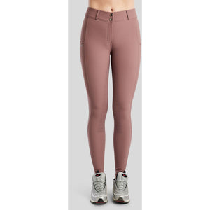 Montar Pantalón de Equitación Megan Full Grip Dusty Rose