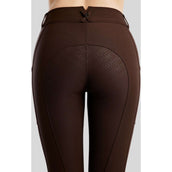 Montar Pantalón de Equitación Megan Full Grip Marron