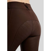 Montar Pantalón de Equitación Megan Full Grip Marron