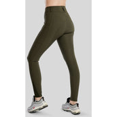 Montar Pantalón de Equitación Megan Full Grip Olive