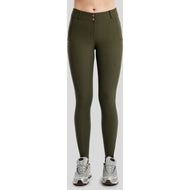 Montar Pantalón de Equitación Megan Full Grip Olive