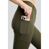 Montar Pantalón de Equitación Megan Full Grip Olive