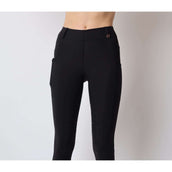 Montar Legging de Equitación Michelle Rosegold Logo Negro