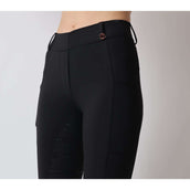 Montar Legging de Equitación Michelle Rosegold Logo Negro