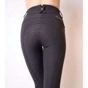 Montar Pantalón de Equitación Femka Rosegold Full Grip Negro