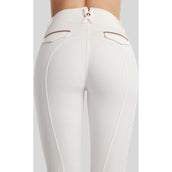 Montar Pantalón de Equitación MoGlenda Full Grip Blanco