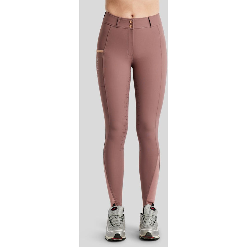Montar Pantalón de Equitación MoGlenda Full Grip Dusty Rose