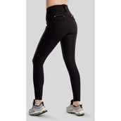 Montar Pantalón de Equitación MoGlenda Full Grip Negro