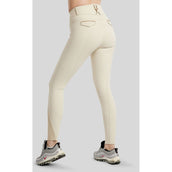 Montar Pantalón de Equitación MoGlenda Full Grip Warm Light grey