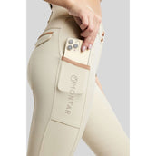 Montar Pantalón de Equitación MoGlenda Full Grip Warm Light grey