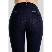 Montar Pantalón de Equitación MoGlenda Full Grip Navy
