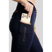 Montar Pantalón de Equitación MoGlenda Full Grip Navy
