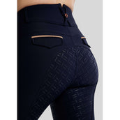 Montar Pantalón de Equitación MoGlenda Full Grip Navy