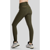 Montar Pantalón de Equitación MoGlenda Full Grip Olive