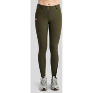 Montar Pantalón de Equitación MoGlenda Full Grip Olive