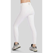 Montar Pantalón de Equitación MoGaia Full Grip Blanco