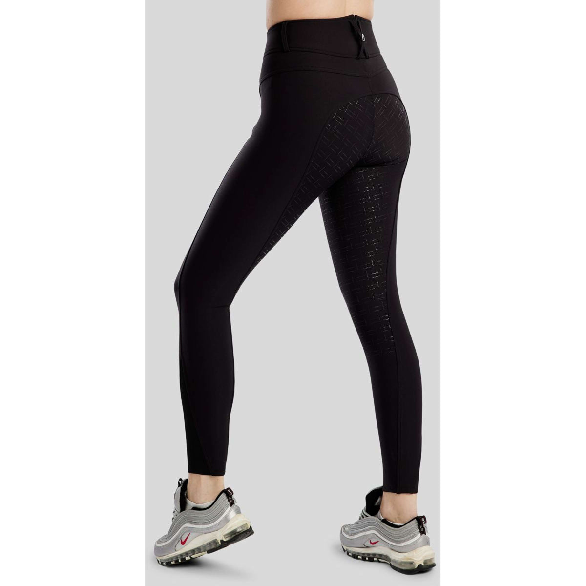 Montar Pantalón de Equitación MoGaia Full Grip Negro