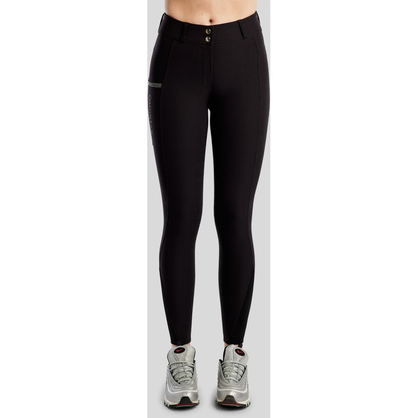 Montar Pantalón de Equitación MoGaia Full Grip Negro