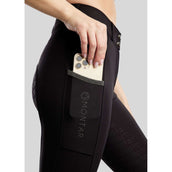 Montar Pantalón de Equitación MoGaia Full Grip Negro