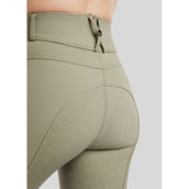 Montar Pantalón de Equitación MoGaia Full Grip Dusty Green
