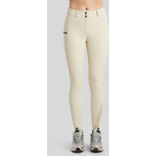 Montar Pantalón de Equitación MoGaia Full Grip Warm Light Grey