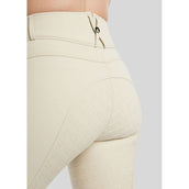 Montar Pantalón de Equitación MoGaia Full Grip Warm Light Grey