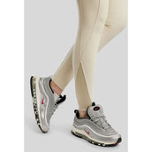 Montar Pantalón de Equitación MoGaia Full Grip Warm Light Grey