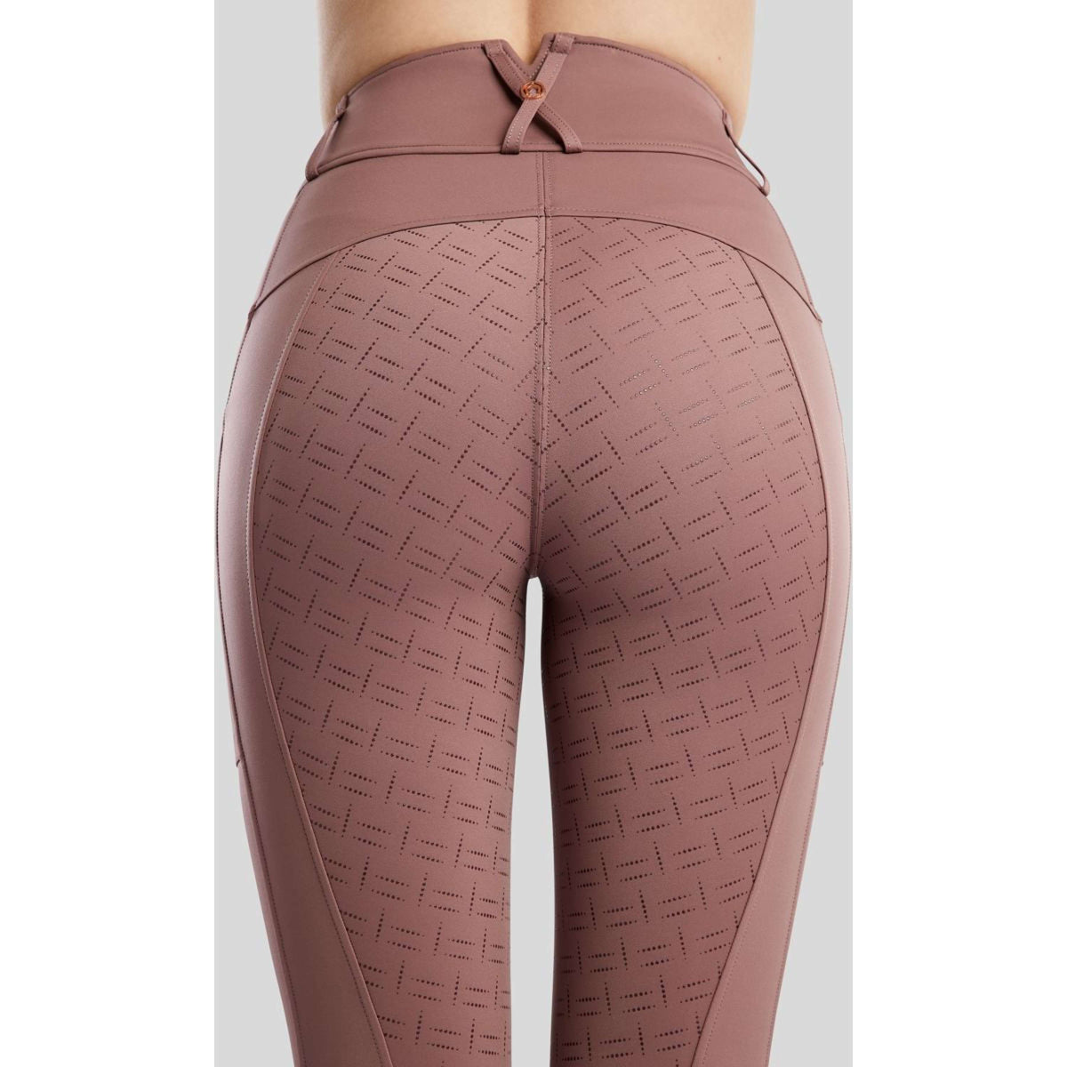 Montar Legging de Equitación MoGlenda Full Grip Dusty Rose