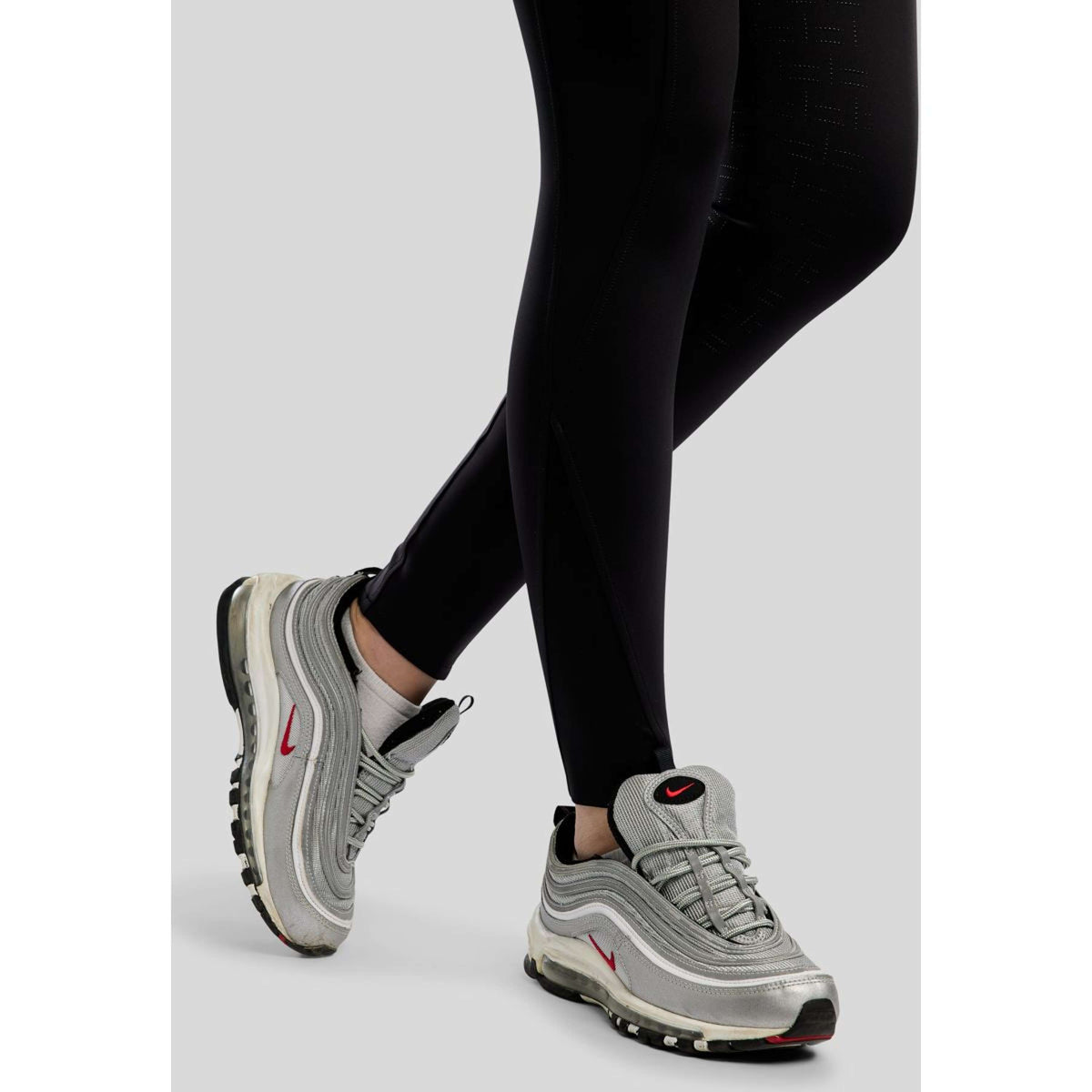 Montar Legging de Equitación MoGlenda Full Grip Negro