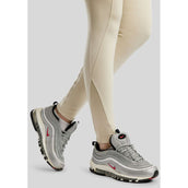 Montar Legging de Equitación MoGlenda Full Grip Warm Light Grey