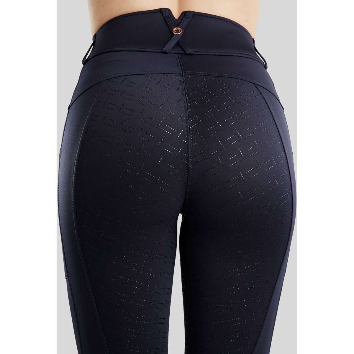 Montar Legging de Equitación MoGlenda Full Grip Navy