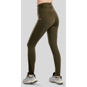 Montar Legging de Equitación MoGlenda Full Grip Olive