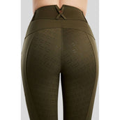 Montar Legging de Equitación MoGlenda Full Grip Olive
