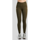 Montar Legging de Equitación MoGlenda Full Grip Olive