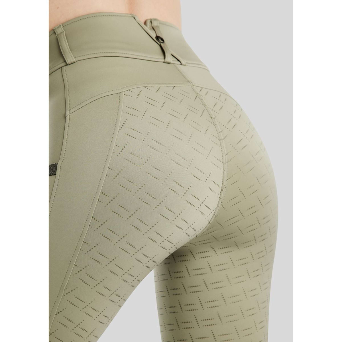 Montar Legging de Equitación MoGaia Full Grip Dusty Green