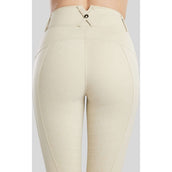Montar Legging de Equitación MoGaia Full Grip Warm Light Grey