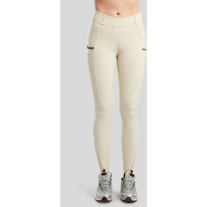 Montar Legging de Equitación MoGaia Full Grip Warm Light Grey