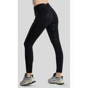 Montar Legging de Equitación MoErica Winter Full Grip Negro