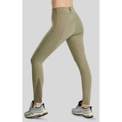Montar Legging de Equitación MoErica Winter Full Grip Dusty Green