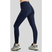 Montar Legging de Equitación MoErica Winter Full Grip Navy