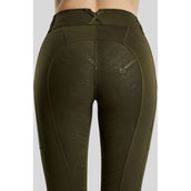 Montar Legging de Equitación MoErica Winter Full Grip Olive
