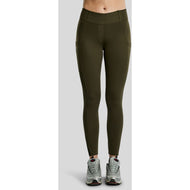 Montar Legging de Equitación MoErica Winter Full Grip Olive