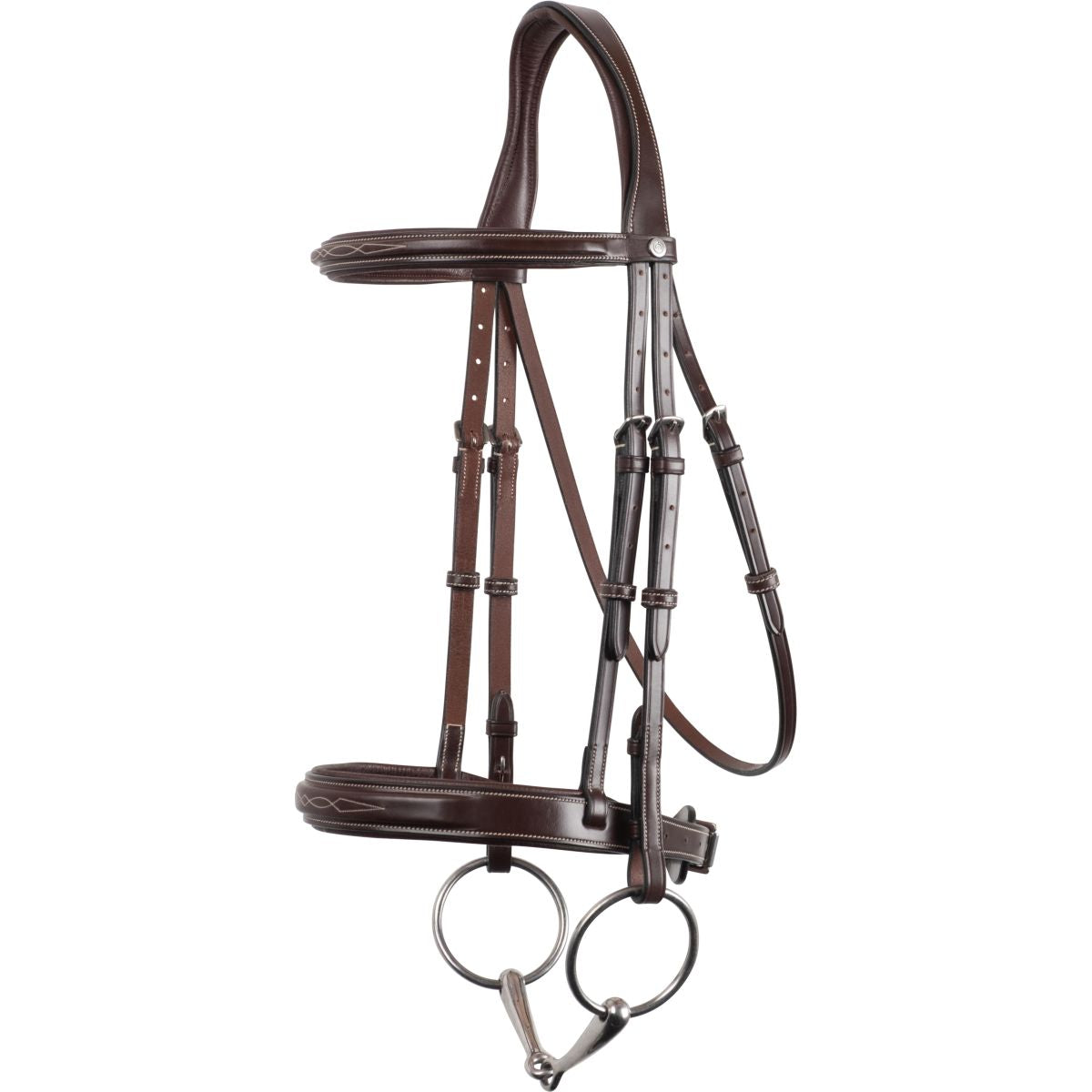 Montar Brida Cuero Ecológico Hunter Marron